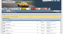 Desktop Screenshot of forums.turbosport.co.uk