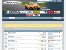 Tablet Screenshot of forums.turbosport.co.uk